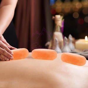 Pierres de massage en sel rose de l'Himalaya de premier choix, ensemble de pierres de thérapie, pierres de massage en sel rose de l'Himalaya pour usage domestique - Product Image 6
