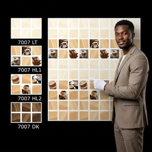 Chinese Best Price Ceramic Glazed <b>Wall</b> Tiles 25x37.5 cm Glossy Finish 250x375 Kitchen Design 10x15 Indian Made Ready for Export - Product Image 6