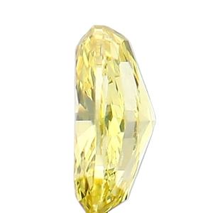 Diamant de couleur jaune de 1 carat cultivé en laboratoire de forme ovale diamant poli certifié IGI directement du grossiste pour la fabrication de bijoux - Product Image 2