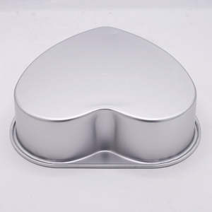 Heart Cake Baking Mold Aluminium 10 Inch Cake Pan Heart Shape Baking Tray Oven Safe <b>Bakeware</b> Dessert Mold Durable - Product Image 4