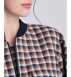 Bomber corto a scacchi da donna | Kenneth Cole - Product Image 4