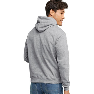 เสื้อฮู้ดโอเวอร์ไซส์ผ้าฟลีซเนื้อหนาปานกลาง สไตล์สตรีทแวร์ลำลอง สำหรับออกกำลังกาย ผู้ชาย - Product Image 5