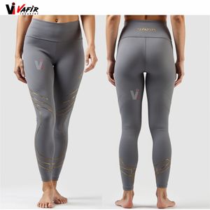 Legging de yoga sans couture Aola pour femme, noir et vert, pantalon décontracté, taille personnalisée, logo, spandex - Product Image 1