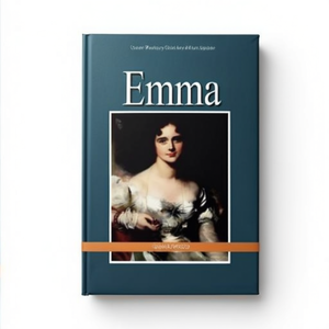 Emma by Author Jane Austen <b>Paperback</b> Custom Softcover <b>Book</b> Printing - Product Image 2