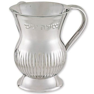 Coupe de lavage artisanale en acier inoxydable martelé, récipient de purification sacré traditionnel - Product Image 5