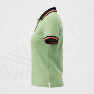 Camiseta Polo de Manga Corta para Mujer, Camiseta de Golf de Alta Calidad, Personalizable, de Algodón, para Mujer, Moda Sostenible - Product Image 3