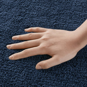 Customised Modern Luxury Reversible Bath Rug 100% Cotton Tufted 3000 GSM, Plush Cloud-like Texture, Machine Washable, Oeko-Tex - Product Image 1