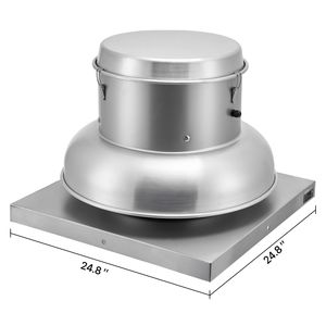 Ventilatore da Tetto ad Alta Velocità 2400 CFM, 250W, per Ristoranti e Ventilazione - Product Image 5