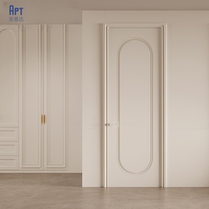 <span class=keywords><strong>Porte</strong></span> <span class=keywords><strong>intérieure</strong></span> en bois massif personnalisée <span class=keywords><strong>Porte</strong></span> à panneau à noyau solide <span class=keywords><strong>Porte</strong></span> prémontée pour rénovations <span class=keywords><strong>de</strong></span> maisons et d'hôtels classiques modernes - Product Image 2