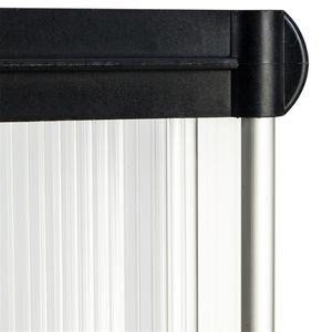Soporte HT 100 x 80 Blanco y Gris para Cubierta de Lluvia de Puertas y Ventanas, Apliques para el Hogar, Mismo Código 31072821 - Product Image 4