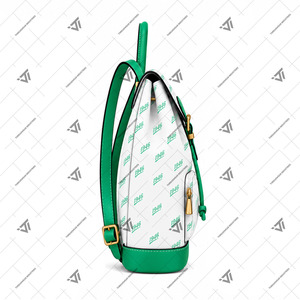 Mochila Sublimada Personalizada con el Logotipo de The Links Incorporated y Correas de Cuero Sintético |   Mochila Premium para Uso Diario, Artículos Griegos - Product Image 2