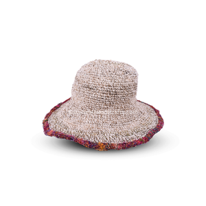 Sombrero de Senderismo con Borde de Seda de Cáñamo para Aventuras con Bolsas Secas - Product Image 1