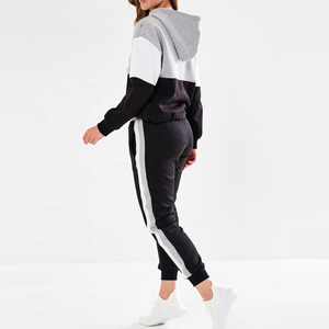 Sweat-shirt à capuche zippé oversize pour femme, coupe ample et décontractée, couleur unie, 100% coton tricoté, manteau d'hiver pour adolescente - Product Image 4