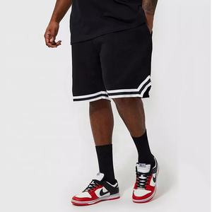 กางเกงขาสั้นผู้ชายไซส์ใหญ่พิเศษ คุณภาพสูง ผ้าเฟรนช์เทอร์รี่ โพลีเอสเตอร์/คอตตอน ระบายอากาศได้ดี เอวยางยืด ใส่สบายสำหรับฤดูร้อน เหมาะสำหรับเล่นกีฬาและสวมใส่ลำลอง - Product Image 2