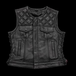 เสื้อกั๊กมอเตอร์ไซค์สำหรับผู้หญิง - Product Image 1