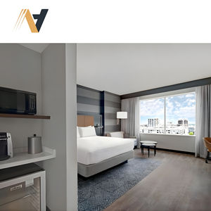 Ensemble de meubles de chambre d'hôtel en MDF économique pour la rénovation et la conversion de la chambre d'hôtes, Holiday Inn - Product Image 1