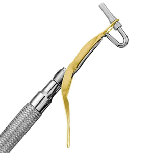 Portaamalgama de un solo extremo regular de 2.0 mm, instrumento dental de restauración, herramienta de colocación de amalgama de acero inoxidable - Product Image 5