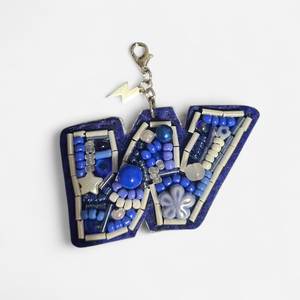 Premium Beaded Embroidery Keychain <b>Gift</b> Accessory Fancy Seed Beads Keychain Decorative Craft <b>Gifts</b> - Product Image 1