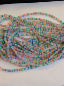 AAA Natural Ethiopian Opal Disco faceted Rondelle 5 mm 16 Inch Multi Color <b>Stone</b> Beads Wholesale Supply for jewelry making - Product Image 1