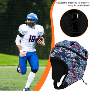 Head Protector Guard Comfortable Shockproof Headgear Breathable Lightweight Sticker Elastic Sports Accessories - Product Image 4