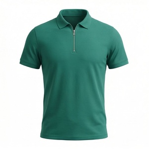เสื้อโปโลผู้ชายสั่งทำขายส่ง พร้อมโลโก้พิมพ์ลาย ดีไซน์ใหม่ สีพื้น ผ้าถัก ผลิตในปากีสถาน - Product Image 1