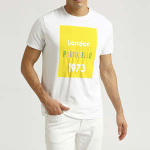 T-shirts en tricot 100% polyester pour hommes grandes tailles, style décontracté chic, tendance, motif personnalisé, respirant, séchage rapide - Product Image 6