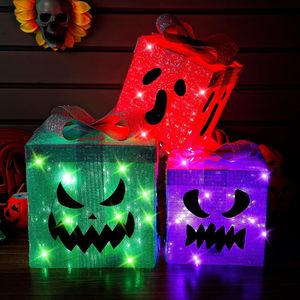 Natale luce LED scatola pieghevole per interni/esterni decorazione per le vacanze e giardino regalo luci di Halloween - Product Image 1