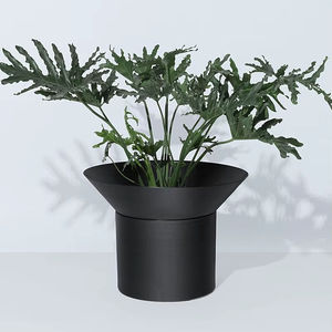 Meilleures ventes : Jardinière en fer robuste pour décoration extérieure, grand pot à fleurs en métal rustique pour patio et balcon - Product Image 1