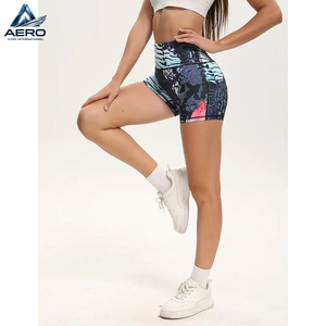 Latest Style <b>Women's</b> Workout <b>Shorts</b>, Sports <b>Shorts</b>, Yoga Pants Highest Quality Newest Style <b>Women</b> Sublimation <b>Shorts</b> - Product Image 5