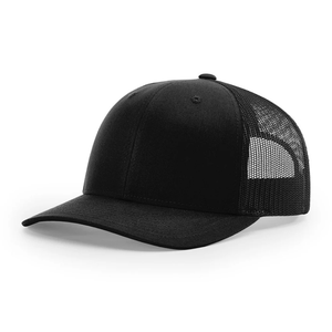 High Profile 6 <b>Panel</b> Trucker Hats Men Sports Trucker Cotton Cap Custom Embroidery Logo Mesh Trucker Cap Hat - Product Image 1
