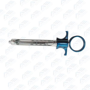 Jeringa de aspiración dental manual azul de tipo presión cuantitativa para instrumentos médicos y quirúrgicos - Product Image 2