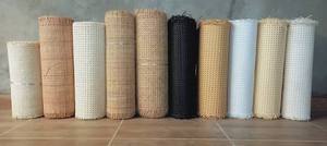 Natural Rattan Webbing Roll Octagonal <b>Cane</b> Webbing Mesh Material For Furniture Cabinet Chair DIY Wholesale Supplier Vietnam Fact - Product Image 3