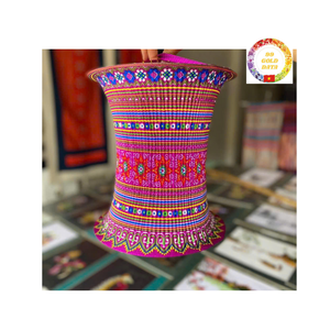 Traditional Silk Lantern Handmade <b>Decoration</b> For Home Living And Hospitality Projects - Product Image 2