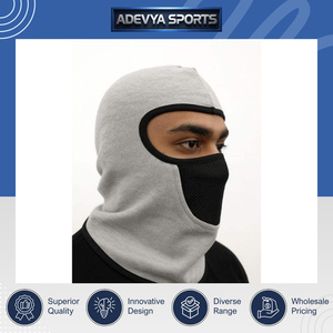 Offre incroyable sur la cagoule d'hiver en polaire thermique ultra-douce – Masque de ski intégral avec double filtre nasal en maille en promotion - Product Image 3