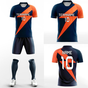 Uniforme de Fútbol Personalizado para Niños, Nuevo Diseño, Venta al Por Mayor, Uniforme de Equipo de Manga Corta de Alta Calidad - Product Image 6