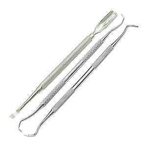 Empujadores de Cutículas de Acero Inoxidable de Alta Calidad al por Mayor, Hechos en Pakistán, Colores Personalizados, Servicio OEM, Duraderos y Reutilizables para Manicura - Product Image 1