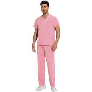 Traje Médico Flexible de Alta Elasticidad, Pantalones Deportivos y Top para Personal de Cuidados Intensivos y Sala de Emergencias, para Hombres - Product Image 3