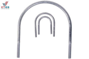 Boulon d'ancrage en U M16, zingué, pour utilisation en construction et connexion structurelle - Product Image 3