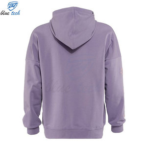 High Quality Women Winter Hoodie Custom Logo Print Cotton Fleece Eco-Friendly Casual Streetwear OEM Service - Product Image 4