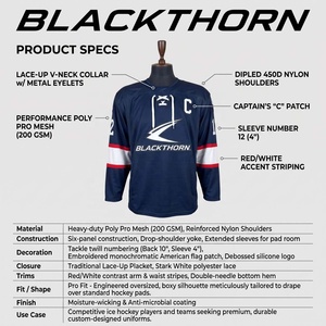 Camisetas de Hockey sobre Hielo Reversibles, Ligeras y Transpirables, 100% Poliéster, Diseño a Cuadros y Camuflaje, Nombre del Jugador, Nombre del Equipo, Servicio Personalizado OEM - Product Image 6