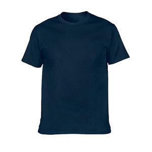 Camiseta Deportiva de Alta Gama para Hombre, Diseño Superior con Cuello Redondo Sólido, Personalizada, 100% Algodón, Hecha en Pakistán, Alta Calidad HA - Product Image 4