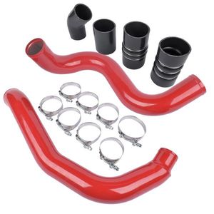 Turbo Intercooler Pipe Boot Kit in Red for Ford Excursion F 250 F 350 F 450 F 550 Powerstroke 6.0L 2003-2007 Models - Product Image 6