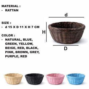 Cesta de Ratán Artesanal para Especias - Product Image 2