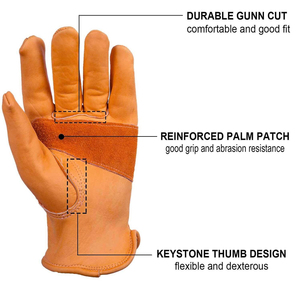 Wholesale Rate <b>Screen</b> <b>Touch</b> Sports Working Driver <b>Gloves</b> Custom Leather Made Industrial Construction Driving Safety Work <b>Gloves</b> - Product Image 4