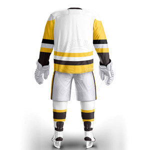 Ensemble d'uniformes de hockey sur glace en polyester durable, coupe confortable, respirant, léger, coutures renforcées pour les entraînements de ligue - Product Image 2