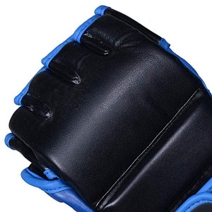 Hot Sale High Quality MMA Half-Finger Gloves Leather Microfiber Customized Breathable MMA Gloves - Product Image 4