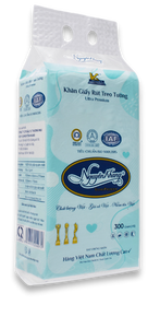 Rouleaux de papier toilette en pâte de bois vierge ultra douce, personnalisables et écologiques de haute qualité 10 rouleaux/paquet par NGUYEN KHANG Made Vietnam - Product Image 4