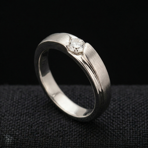 Anillo de Diamantes de Platino Premium, Joyería Elegante y con Estilo para Bodas, Fiestas, Compromisos y Regalos - Product Image 3