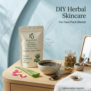 ผงขมิ้นดำพรีเมียม คาลี ฮัลดี 100 กรัม 100% ขมิ้นชันธรรมชาติ รากเคเซีย ผลิตภัณฑ์สมุนไพรลดการอักเสบ บำรุงสุขภาพลำไส้ - Product Image 4