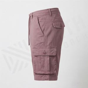Pantalones Cortos Largos de Verano para Hombre, Casuales, de Poliéster/Algodón, Transpirables, de Secado Rápido, con Estampado Personalizado, Color Personalizado, Corte Holgado, 5 Bolsillos - Product Image 3